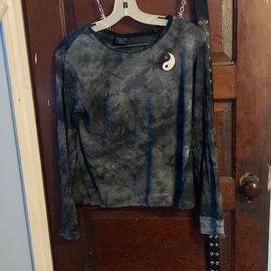 Cherry bomb long sleeve black shirt